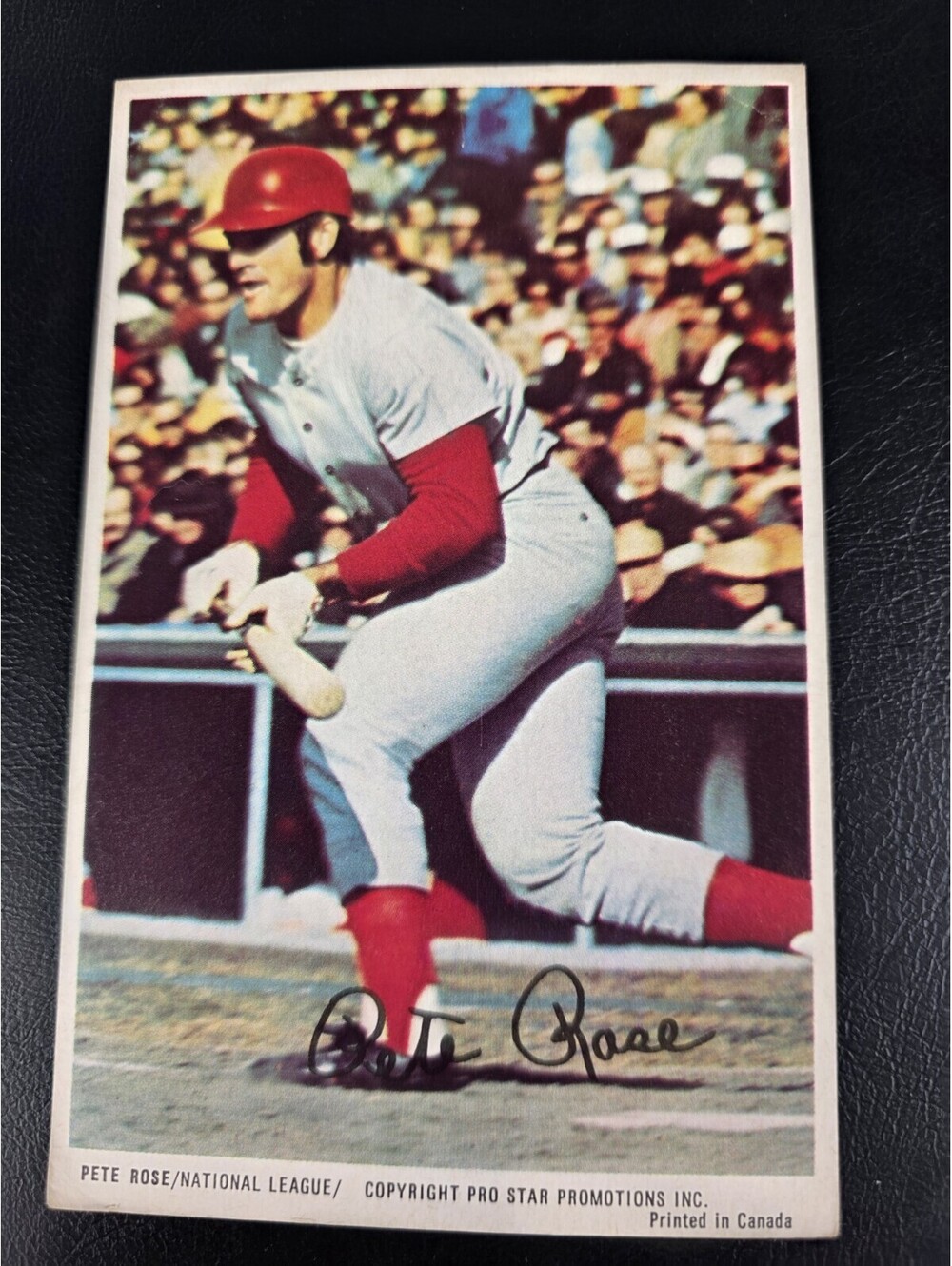 1972 PRO STAR PROMOTIONS   PETE ROSE ~ Authentic!! Very Good Condition!!